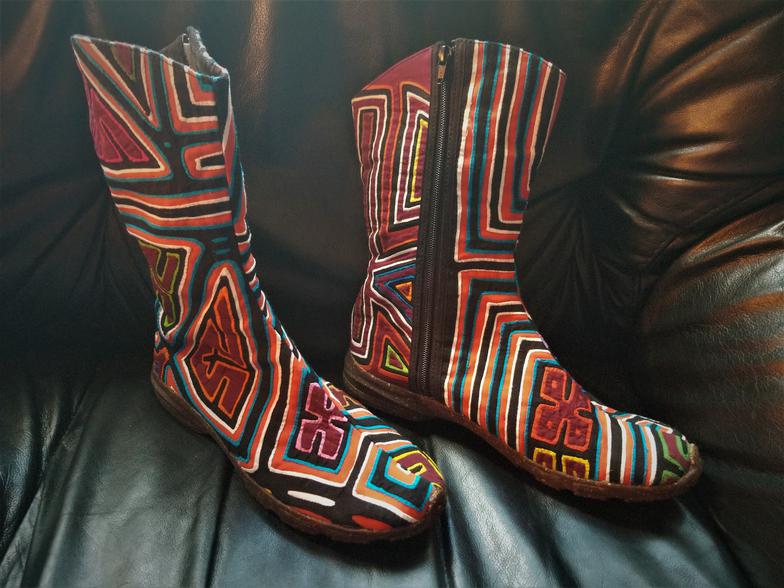 Molas4u Handmade Desert Boots Ankle High All Mola Made With Suede Finished A Lightly Memory Foam Insole And Recycle Rubber Sole